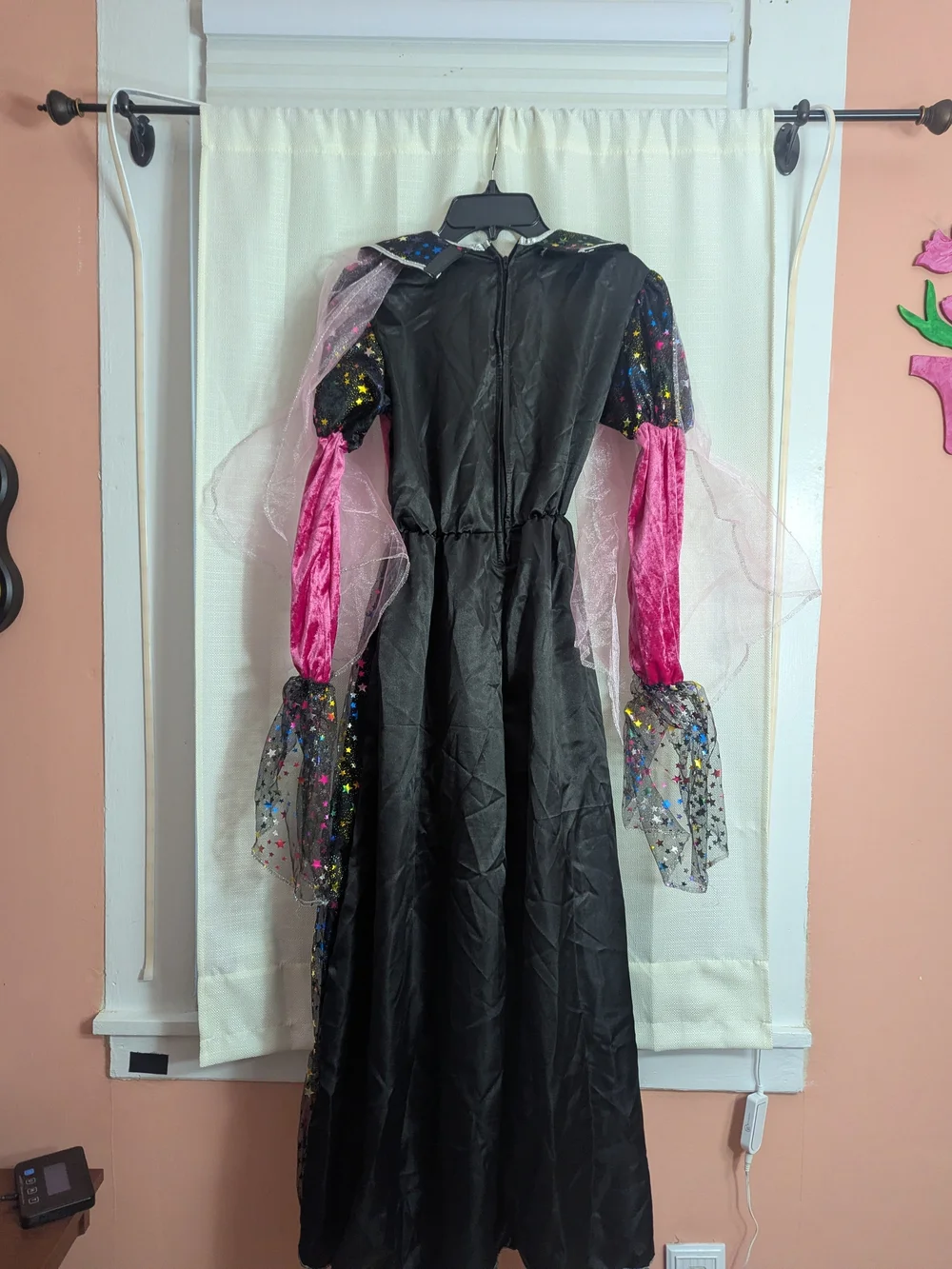 Pink and Black Starry Fairy Halloween Costume for Kids